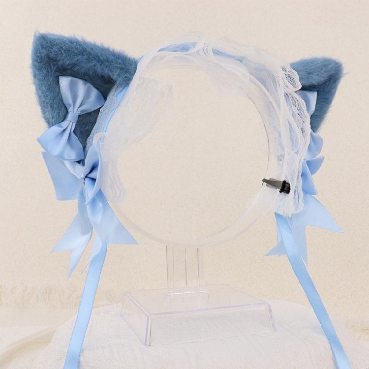 Stylish Anime Kitten Hair Hoop Eye-catching Headpiece Headwear for Stage Halloween Cosplay Role Play