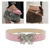 Fashion Waist Belt Women PU Belt Y2K Cool Girl Waist Decor Clothing Accessories