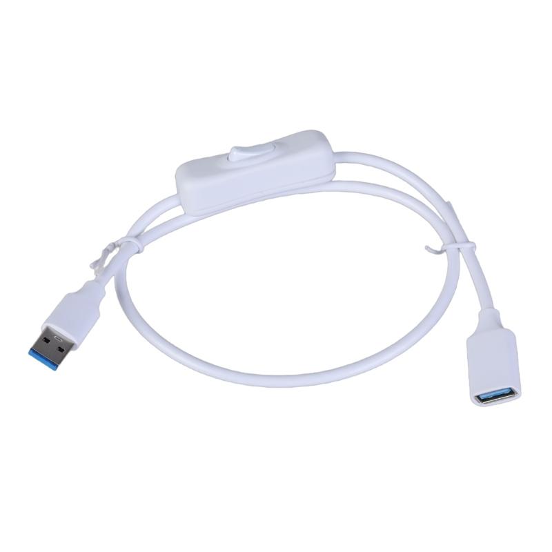 

Удлинительный кабель USB3.0 с переключателем питания, адаптер USB «папа» — «мама» для ПК, автомобиля, передача данных 5 Гбит/с и зарядка