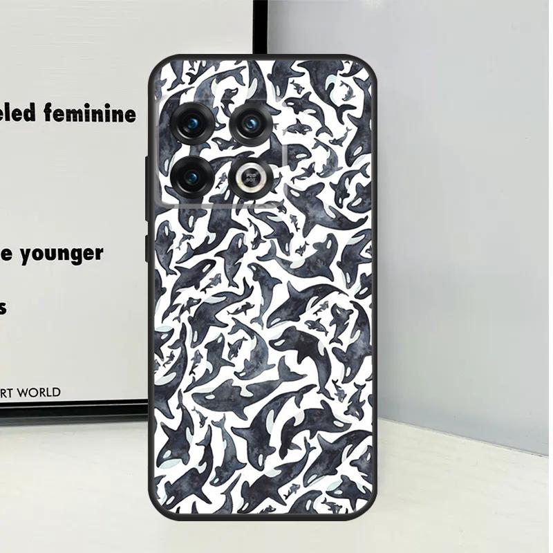 Orcas Whale For OnePlus Nord 5 CE 2 3 4 Lite N20 N30 Case For OnePlus 15 13 12 11 10T 13T 10R 12R 13R 15R
