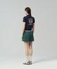 SERGIO TACCHINI W Mc Scratch Staff Pleated Skirt (D.Green)