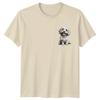 Happy Fluffy Dog Animals Dogs Unisexs TShirt Unisexs Tee Graphic Unisex Top