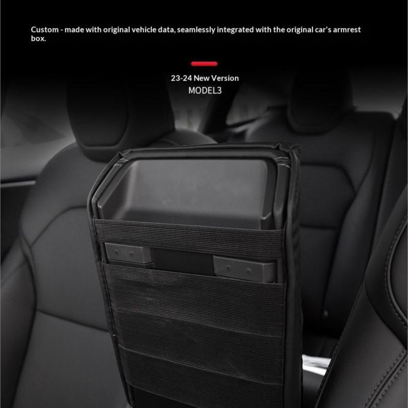For Tesla Model 3 Highland Car Armrest Cushion Rest Arms Pad 2024 2025 Console Box Supports Arm Auto Accessories Protector