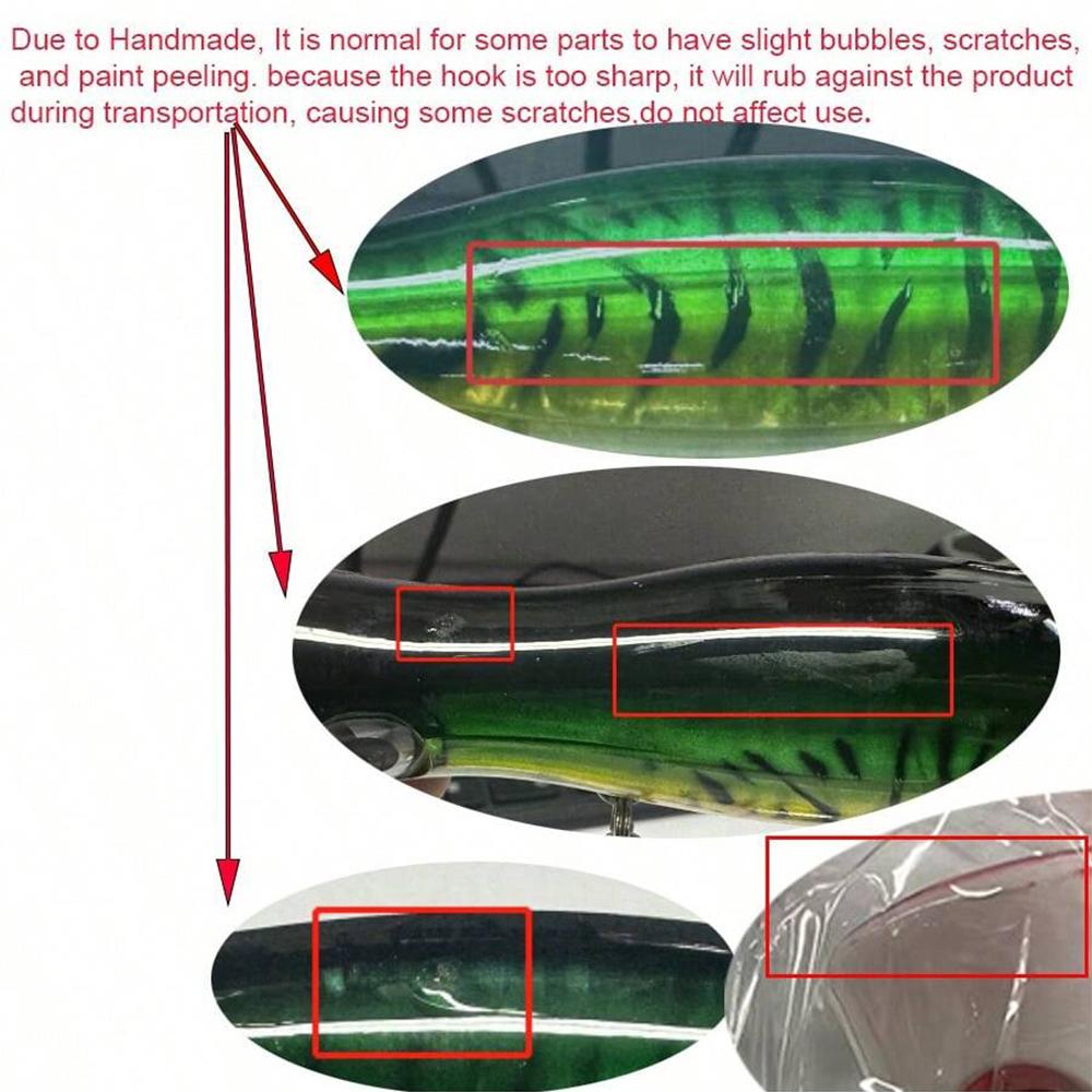 1pc Hard Popper Lure Topwater Popper Bait 13cm 43g Artificial Fishing Bait Accessories With 1/0# Treble Hook Lures