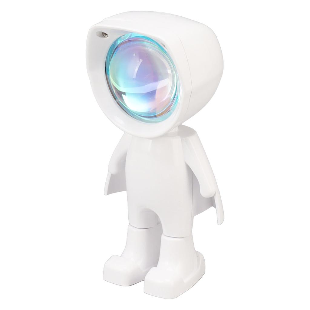 Romantic Astronaut Robot Sunset Lamp Projector Yellow Color Sunset Lights for Bedroom Live