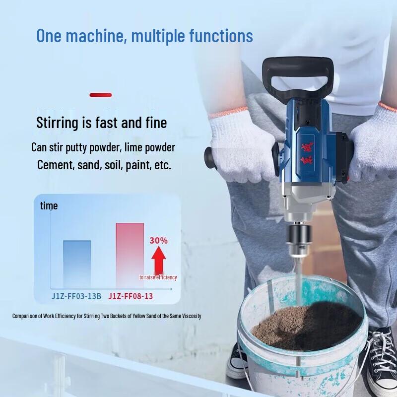 Dongcheng 1650W Electric Mixer Drill CN Plug (adapter Included)