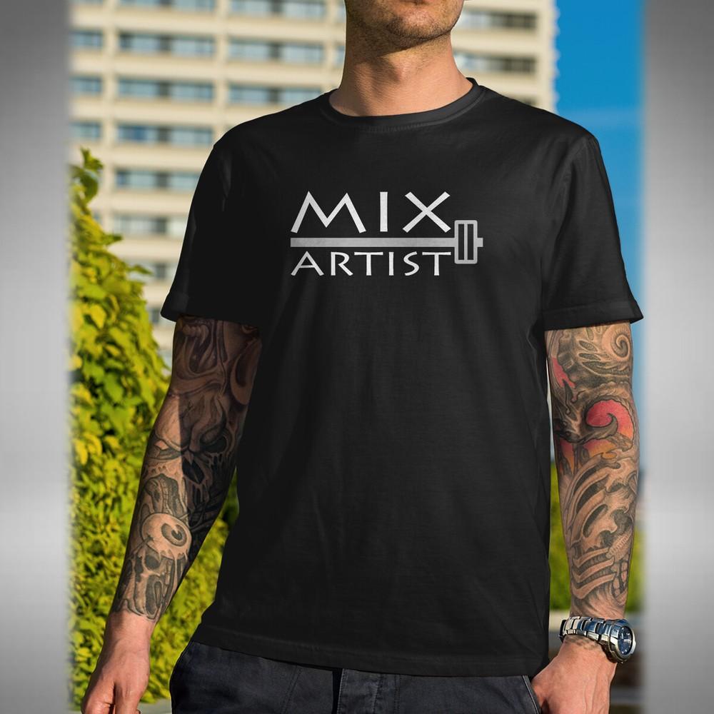 

Mix Artist Mens T-Shirt Funny DJ Clubbing Club House Music Disc Jockey S