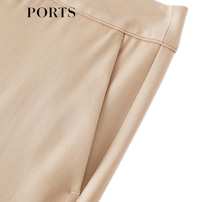 PORTS Women's Slim-Fit Wool-Blend Cropped Trousers