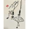 Cute Women Phone Strap Lanyard Durable Keychain Mobile Phone Peripherals Pendant