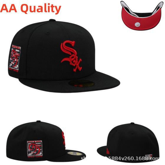 American Baseball Flat Brim Cap – LA Dodgers, NY Yankees, BOS Sox Embroidered Design, All Sizes
