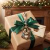 Durable Keychain Christmas Theme Pendant, Santa Reindeer Snowman Angel Hanging Decor, Decor Backpacks School Bags Decorative Charm, Xmas Party Favors