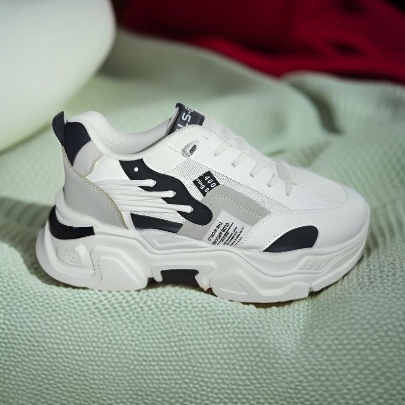 2024 Autumn/Winter Men's Trendy Low-Top Running Sneakers: Versatile Casual Shoes for Teens & Adults