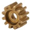 4305‑0025‑0012 Servo Gear 12 Tooth Brass Gear 25 Tooth Spline MOD 0.8 Gear Replacement Servo Parts