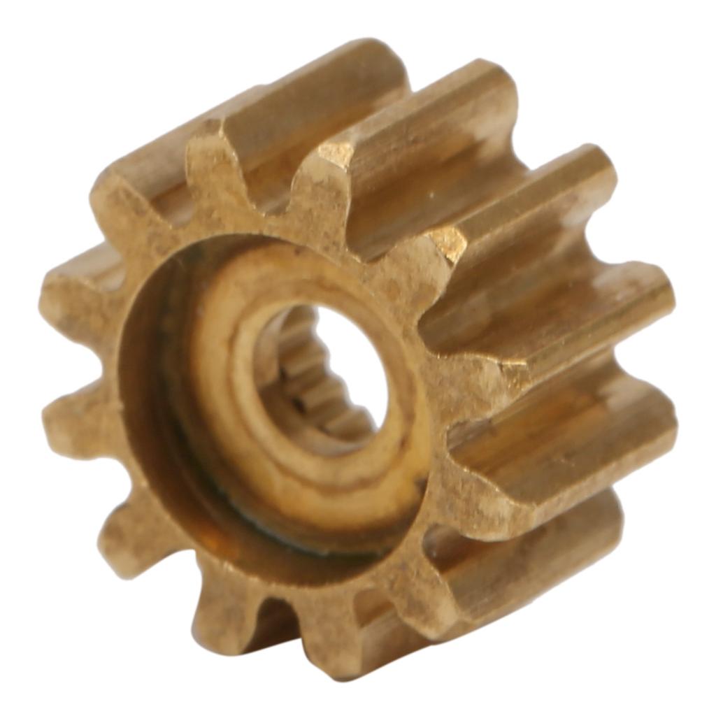 4305‑0025‑0012 Servo Gear 12 Tooth Brass Gear 25 Tooth Spline MOD 0.8 Gear Replacement Servo Parts