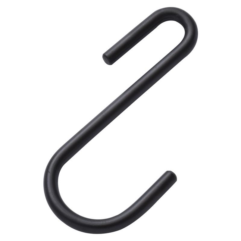 Multi-Purpose Chrome-Plated S-Shaped Hanging Hooks for Kitchen, Bathroom, and Clothing Storage