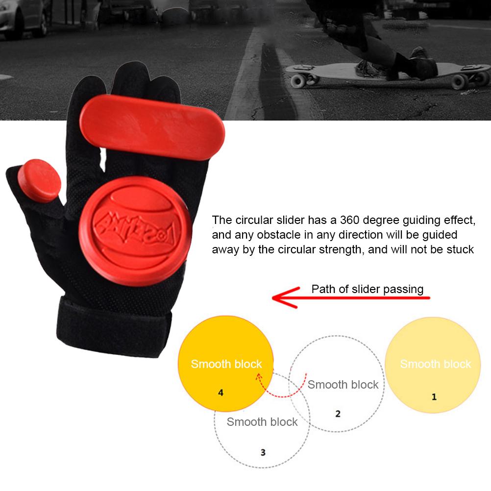 1 pár Landový Skateboard Slider Skluzové Rukavice Longboard Skateboard Skluzové Rukavice