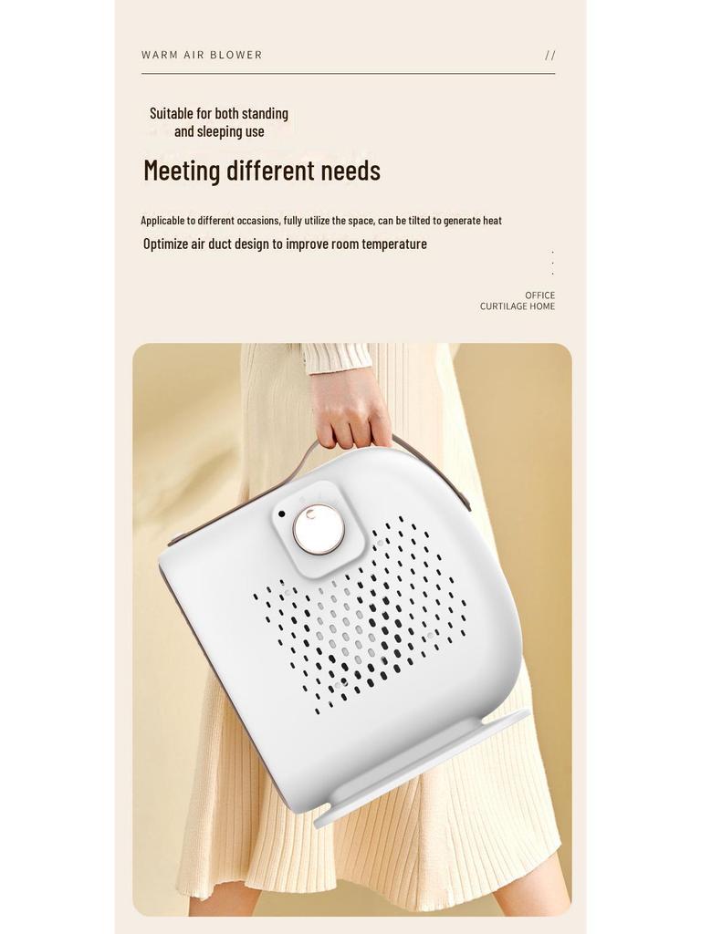 Kompakt elektrisk varmeovn for hjem og kontor