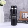 1L Thermal Water Bottle 316 Stainless Steel Tea Water Keep Cold and Hot Water Bottole Vacuum Flasks Large Capacity Sports Kettle