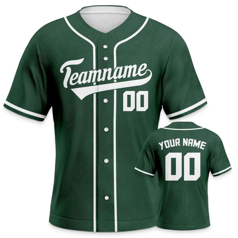 Baseballtrikot für Fans Einfaches Baseball-Shirt