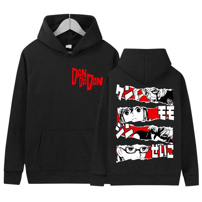 Anime Dandadan Okarun Dan Da Dan Graphic Hoody Men Women Clothing Fashion Harajuku Sweatshirt Casual Oversized Long Sleeve Hoody