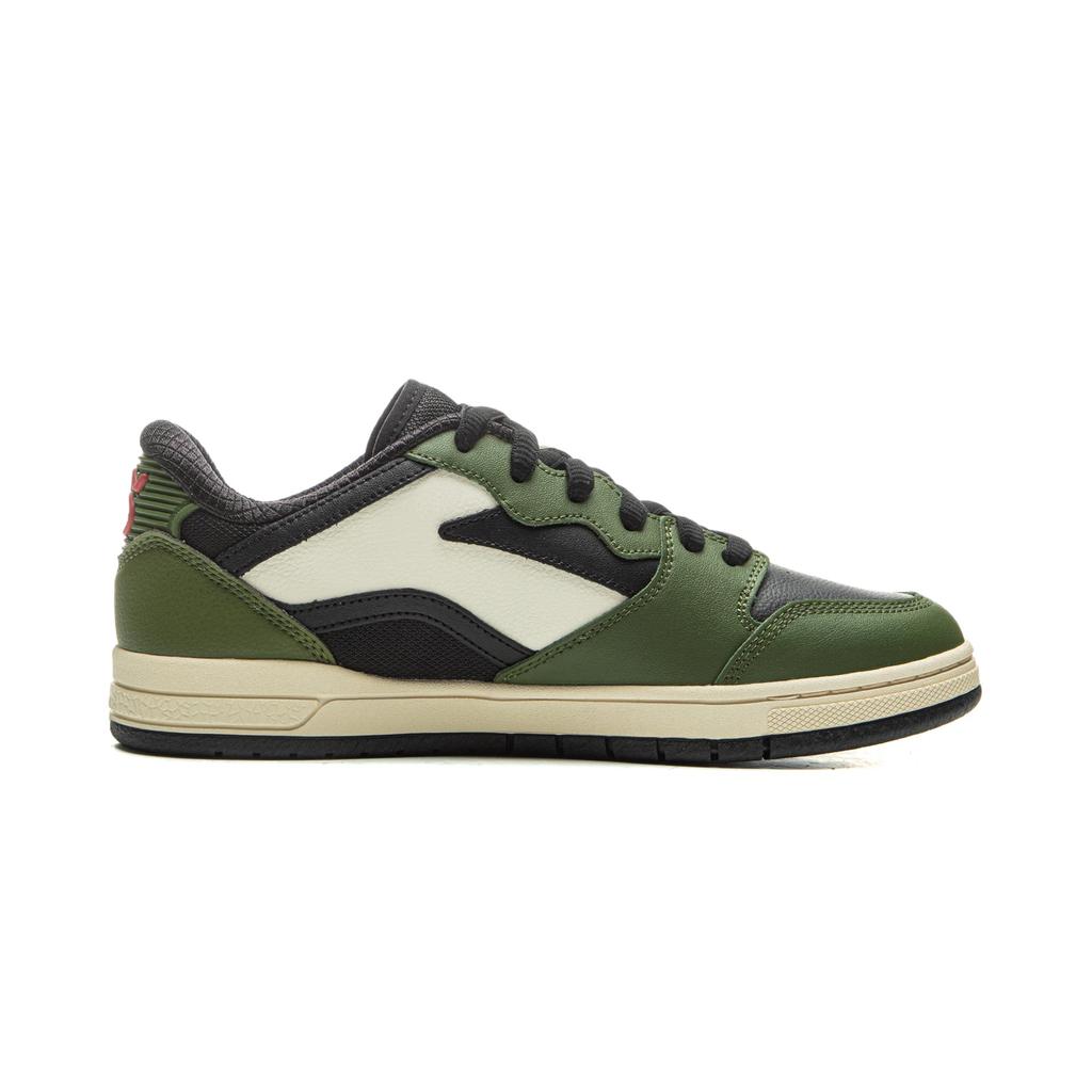 Li Ning Weiwu Pros Comfortable Skateboarding Shoes Low Top Unisex sneaker Pine-Green AEPV069-1