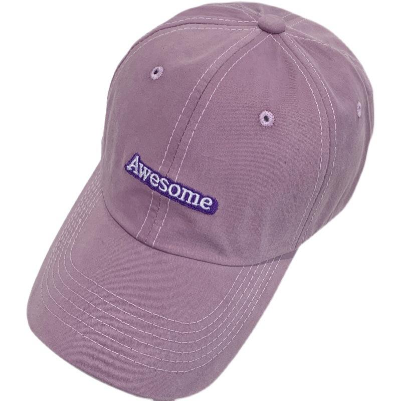 Cool Thin Hat Women's Baseball Cap Showing Face Small Ins Cap Summer Brand