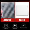 FZJDSD A/C And Heater Unit Filter Cabin Filter & Filter Access Door Fit for Dodge Ram 1500 2500 3500 4500 Avenger Caliber Journey 2011-2020 Fit for