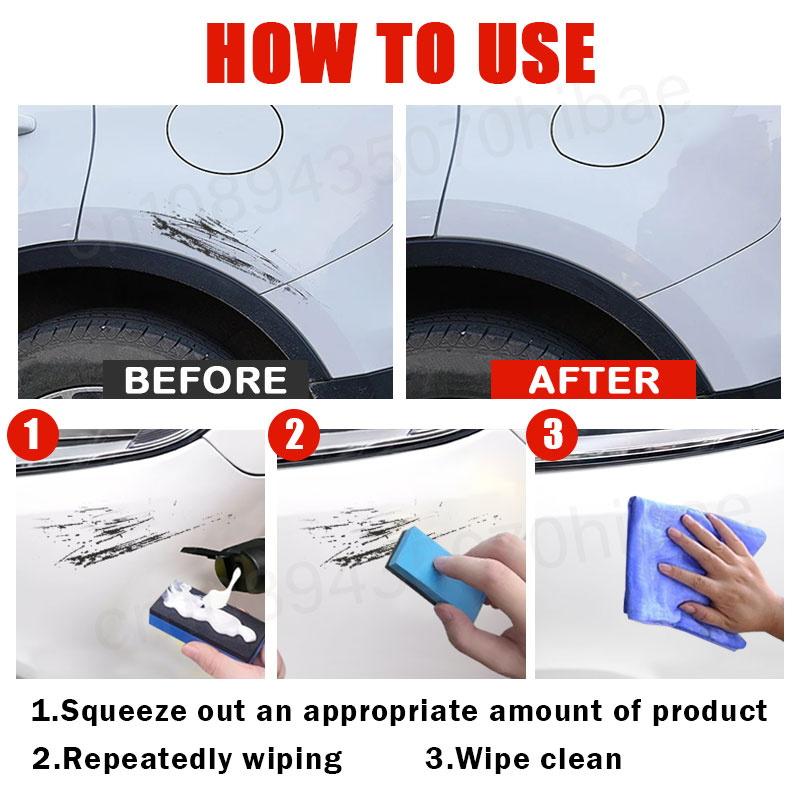 Odstraňovač škrábanců Nářadí pro péči o lak Auto Swirl Odstraňovač škrábanců Opravy Leštění Brusná směs na karoserie auta Anti Scratch Wax
