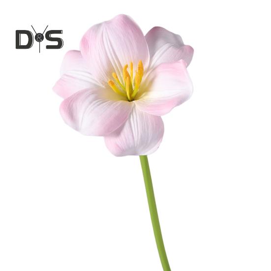 Ramo de Tulipanes Simulados Tacto Realista Pétalos de PU Vitalidad Desvanecida Tallos Flexibles Sin Mantenimiento Tulipanes Falsos Decoración para el Hogar