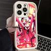 Phone Case for iPhone 17 Air 16E 15 16 Pro Max Hazbin Hotel Anime Cover 14 Plus 13 12 Mini Soft Shell Silicone Fundas