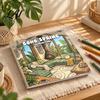 Detailed Illustration Coloring Pads Boho Spring Book Relaxation Stress Relief Line Art Patterns Creative Hobbies for Portable Supplies Home