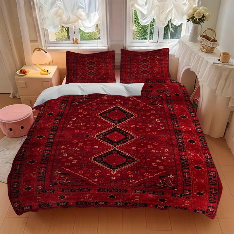 Bedding 3 Piece Set HD Print Duvet Cover Pillowcases for Teens Adult Bedroom Decoration Christmas Gift