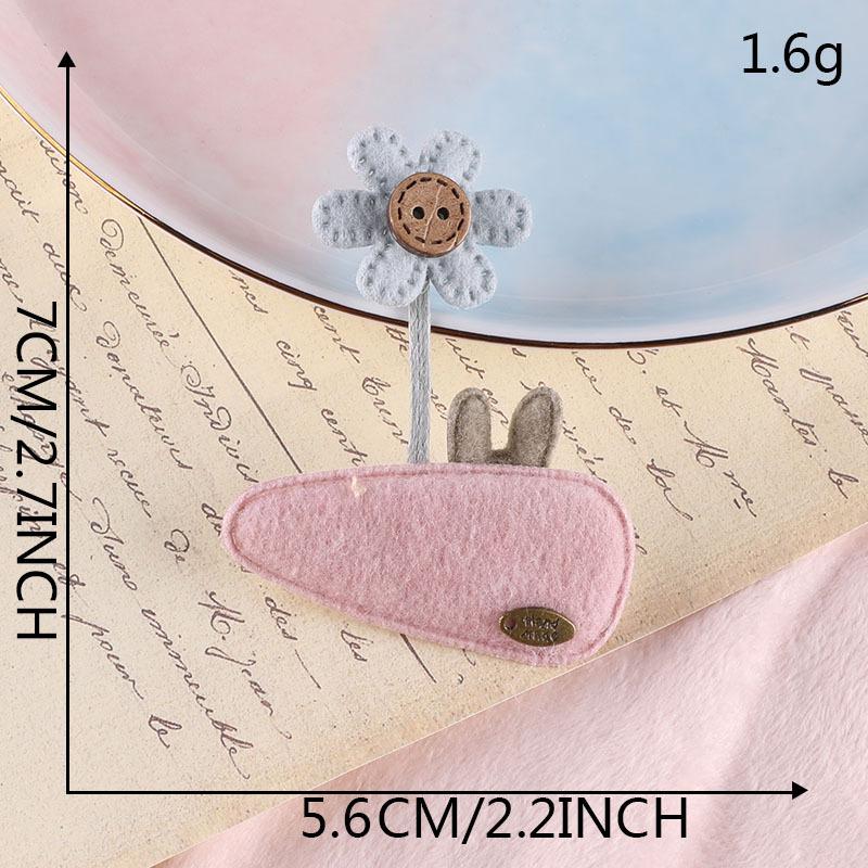 Hair Accessories Decorative Accessories Cute Cartoon Butterfly Hairpin Leather Ring Accessories Brooch Handmade Diy Clothing Accessories