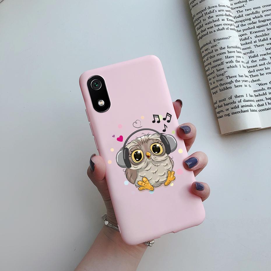 For Xiaomi Redmi 7A Case Daisy Sunflower Painted Soft Silicon Phone Back Cover Cases For Xiaomi Redmi 7A 7 A Redmi7A Case Fundas