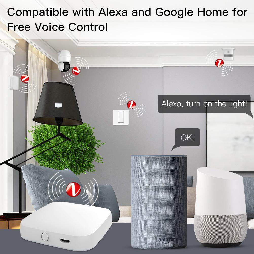 Moes Tuya ZigBee 3.0 Wireless Smart Gateway Hub Automation Control Center for Smart Products Works with Alexa Google Home