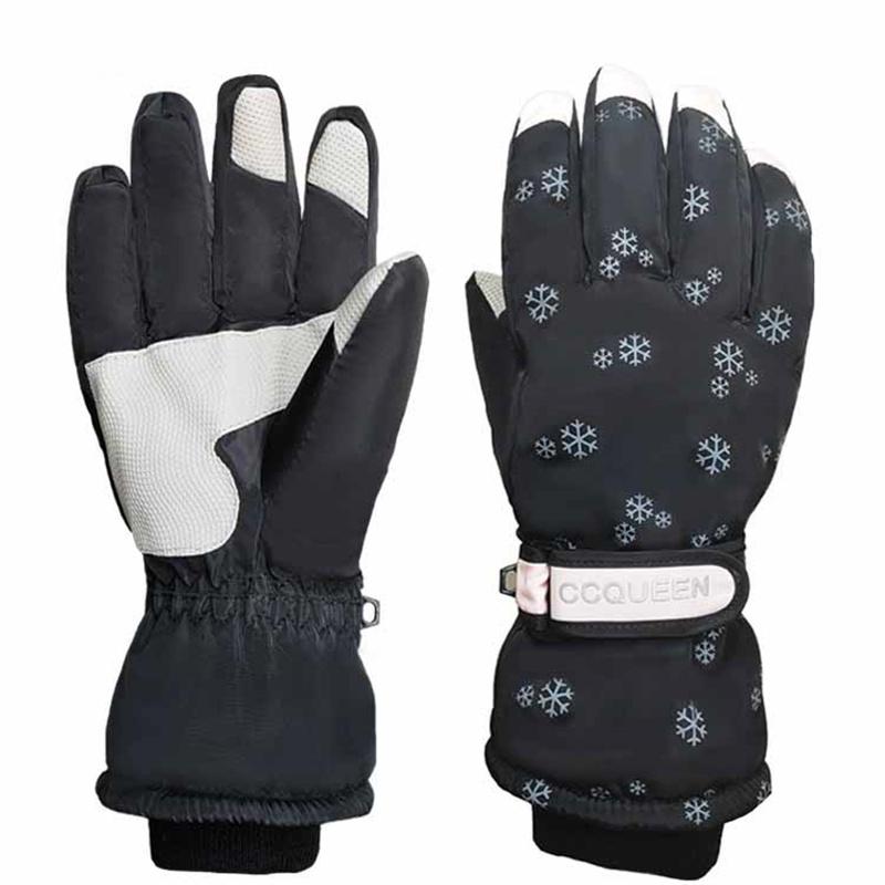 Winter Thermal Touch Screen Gloves Skiing Cycling Outdoor Sports Waterproof Windproof Thick Fleece Lined Gloves Couple Men Women