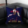 M-Malika Favre Ant Vantage Simple Cushion Cover Pillow Case Anti-Dustmite Invisible Zipper Silky Plush Cushion
