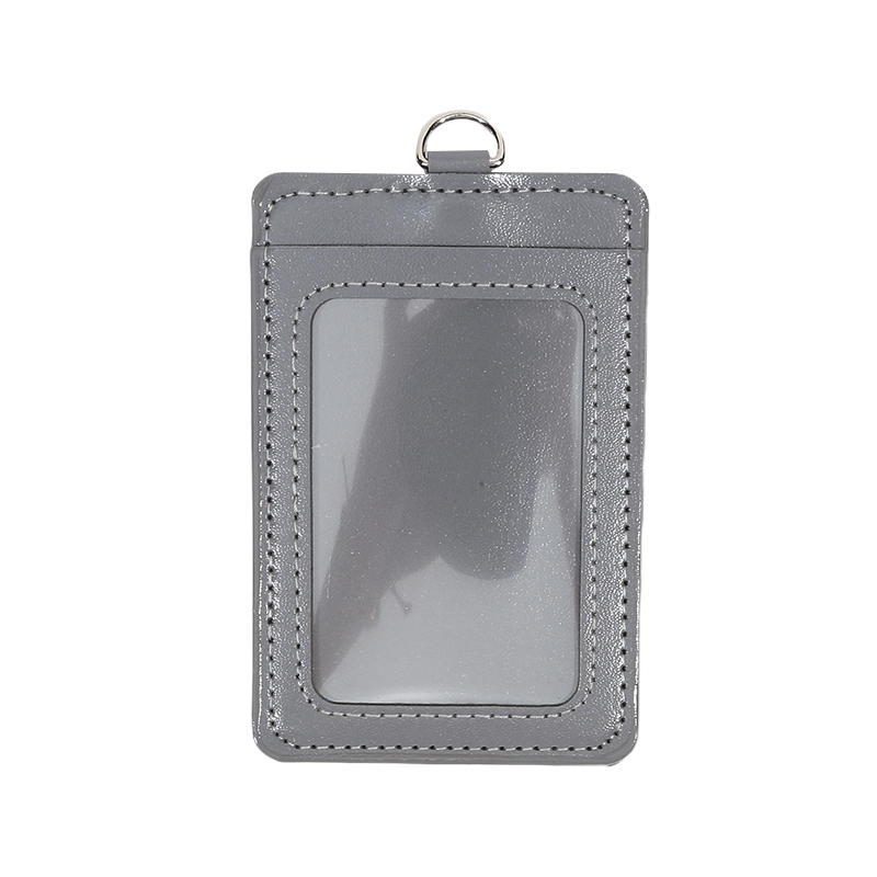 Simple Chest Card Holder Multi Slot PU ID Card Holder Practical and Durable Factory Work Card Student Card Holder