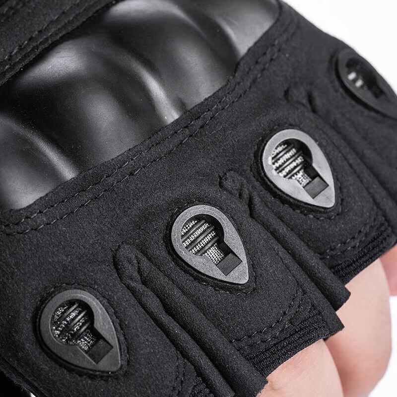 NHZHIW Men's Half-Finger Protective Riding Gloves