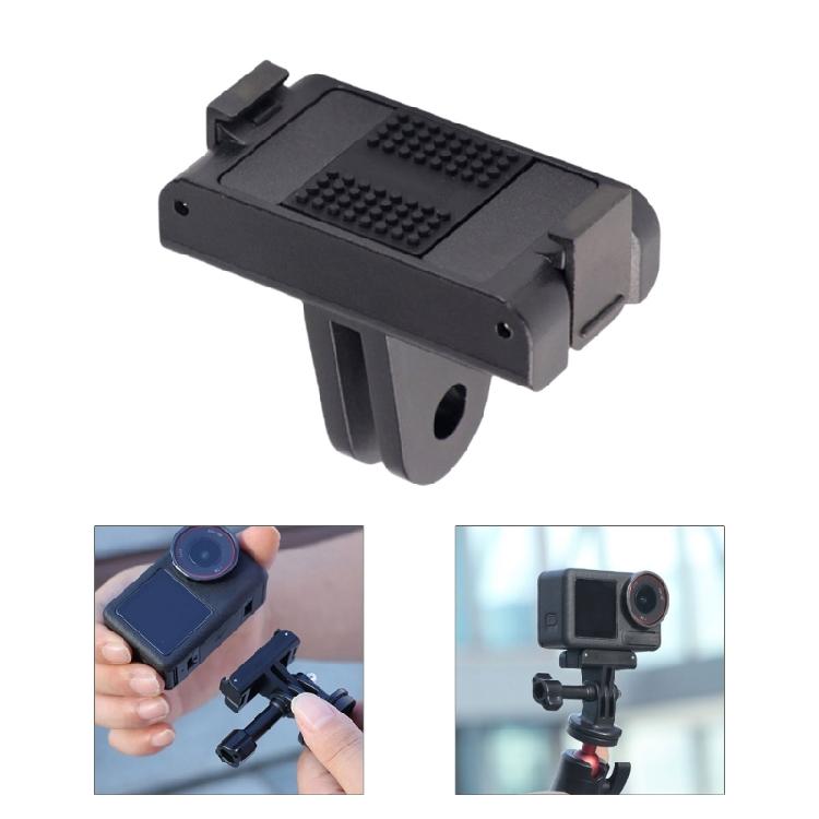 Quick Attach Magnetic Camera Support Adapter Mount Lightweight for Action Camera 5pro/4/3 Travel and Sport Use