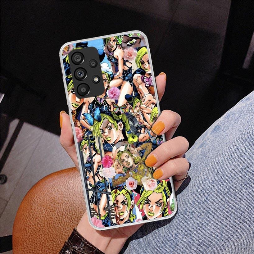 JoJo's Bizarre Adventure Jolyne Cujoh Phone Case For Samsung Galaxy A17 A16 A15 A14 A13 A57 A56 A55 A54 A53 A37 A36 A35 A34 A33