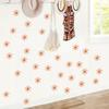 6Pcs Wall Decals, Chrysanthemum Pattern Wall Stickers, Self-Adhesive Removable Waterproof Scratch-Resistant Wall Decals for Kids Rooms