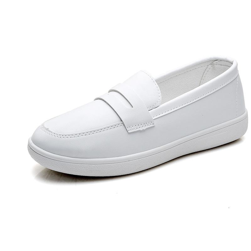 

Медицинская обувь для женщин белые нескользящие сабо с поддержкой свода стопы дышащая рабочая обувь для здравоохранения для комфорта во время больничной смены 35 белый