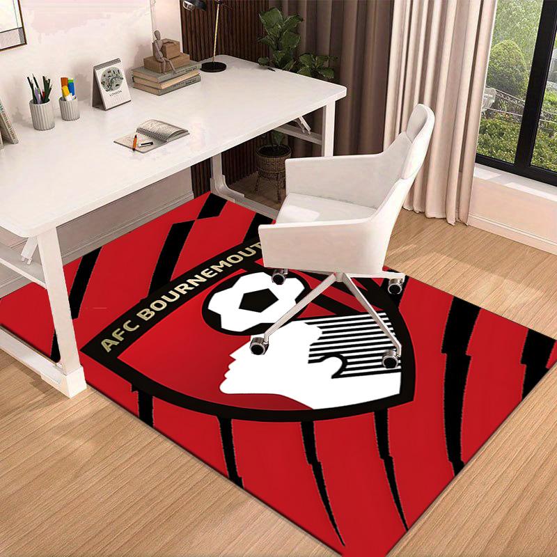 Afc Crest Printed Area Rug for Office, Chair Rug, Decorative Carpet Floor Mat, Large Size Fan gifts Christmas gifts
