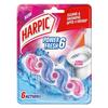 Harpic Power Fresh 6 Toilet Rim Block, Floral Delight - 35 G