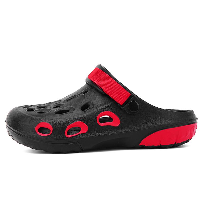New Men's Clogs Slippers Sandal Men Garden Shoes Flat Soft Sandals Male Sneakers Outdoor Flip Flops Home Clogs
