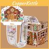 Gingerbread Christmas Man Gift Box With Paper Material For Holiday Gift Giving