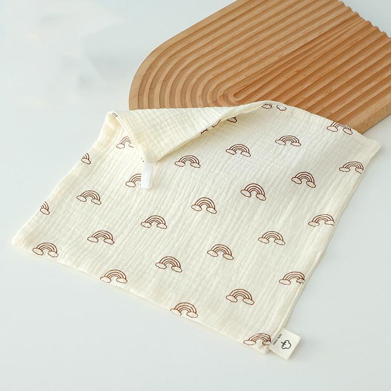 1/5 szt. Ręcznik do twarzy dla niemowląt Noworodkowe bawełniane przedmioty Muślinowe śliniaki dla niemowląt Ręczniki chusteczki Miękki ręcznik do śliny Śliniaki do karmienia Ściereczki do twarzy