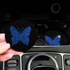 Waterproof Car Cup Coasters TPU Material Rhinestone Cup Holder for Vehicle Interior Use