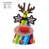 Joyful Cartoon Christmas Party Hats For Kids With Delightful Snowman And Print Reindeer